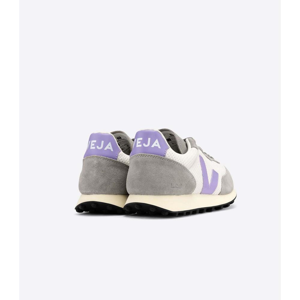 Grey/Purple Women's Veja RIO BRANCO HEXAMESH Running Shoes | AU 425RVD